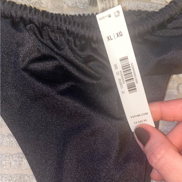 PINK Victoria's Secret Black Swim Bottom - Picture 7 of 7